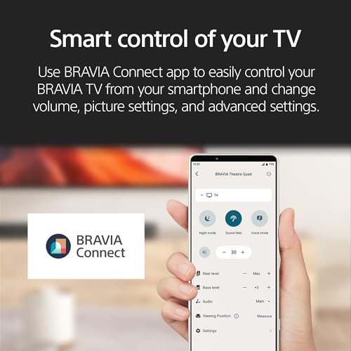 Pantalla OLED Sony BRAVIA 65” 4K Ultra HD con Procesador XR Google