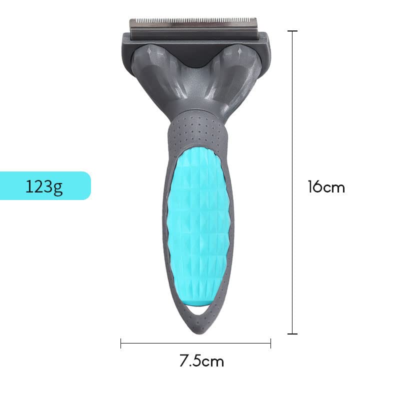 Cepillo Para Gato, Cepillos Para Perros, Cepillo Para Gato Quita Pelo, Cepillo Mascotas, Shedding Tool, Herramienta Deshedding Cepillo Para Mascotas Perros & Gato Peine De Limpieza Cortador De Nudo Rastrillo (Rosa)