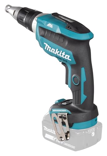 Makita DFS452Z Kit de destornillador de pared de yeso inalámbrico de 1/4 pulgadas con motor sin escobillas