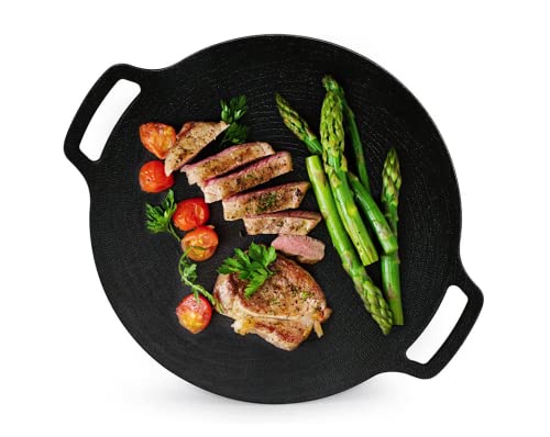 Comal De Mármol Con Inducción De 38 Cm