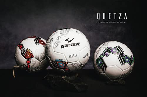 Gaser Balon de Futbol Soccer Laminado Medidas Oficial No.5 Quetza (Verde)