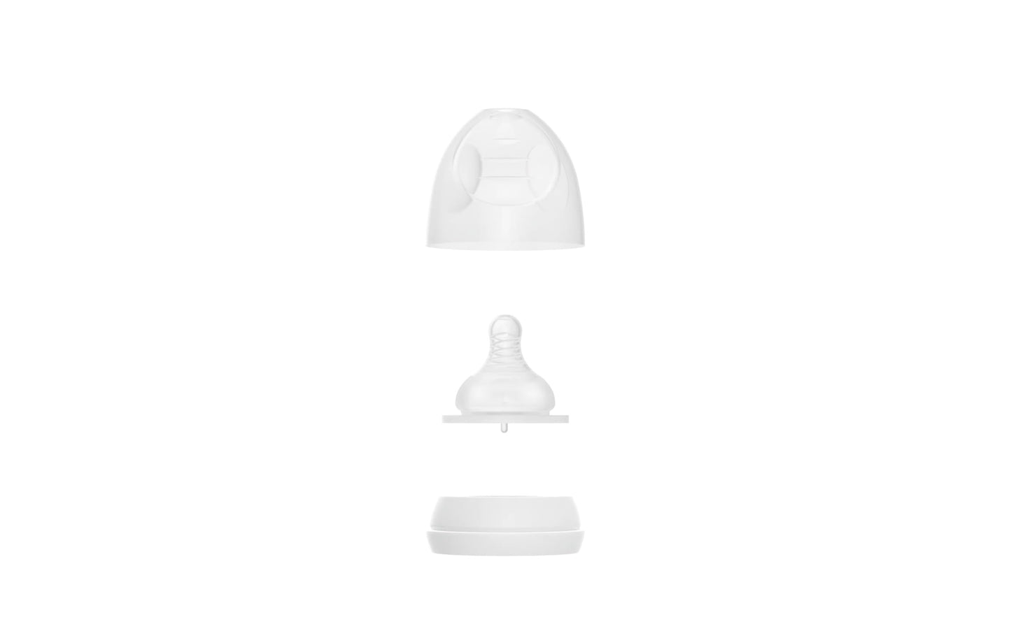 Biamba Pro - Juego de pezones - Tapa, pezón y soporte de silicona, suave, duradero, envuelto individualmente
