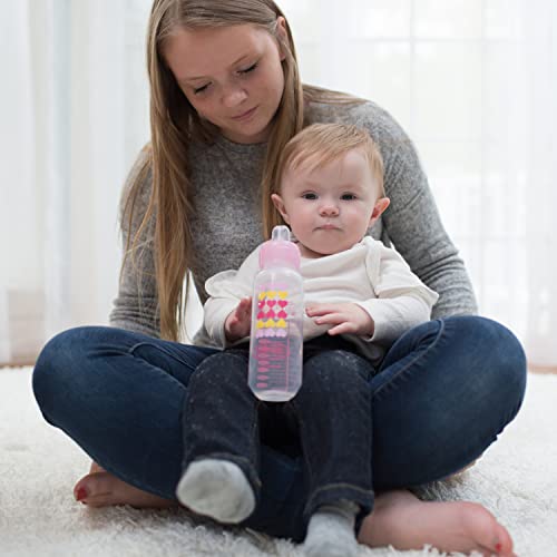 Dr. Brown's Natural Flow Options+, Kit Del Transición 2 En 1 Biberón Al Vasito Bebé Niños, Rosa (pink), Unidad Paquete De