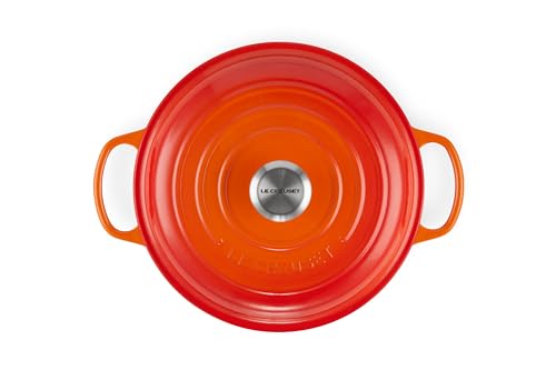 Le Creuset Estofado de hierro fundido esmaltado, 2.25 cuartos de galón, llama