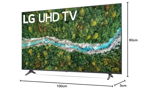 LG Television de 50" Class 4K (2160p) UP7670 Series Smart LED TV Ultra HD Compatible con Netflix, Youtube, Disney+, Apple TV, Spotify y Google Assistant - 50UP7670PUC (Reacondicionado)