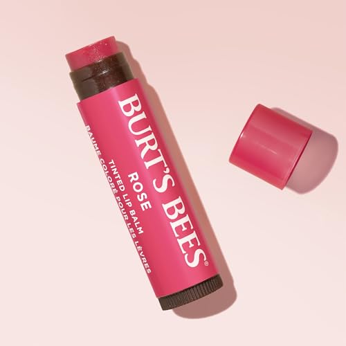 Bálsamo labial tintado natural Burt's Bees, Rosa, 2 unidades