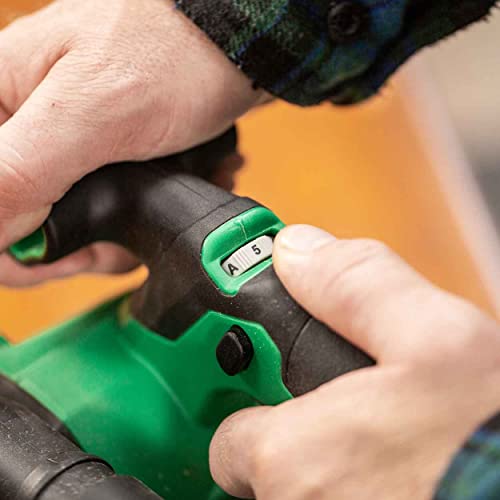 Metabo HPT - Lijadora de correa inalámbrica MultiVolt de 36 V sin escobillas de 3 x 21 pulgadas, kit de lijadora eléctrica, velocidad variable, modo automático, compatible con batería Metabo HPT de 18