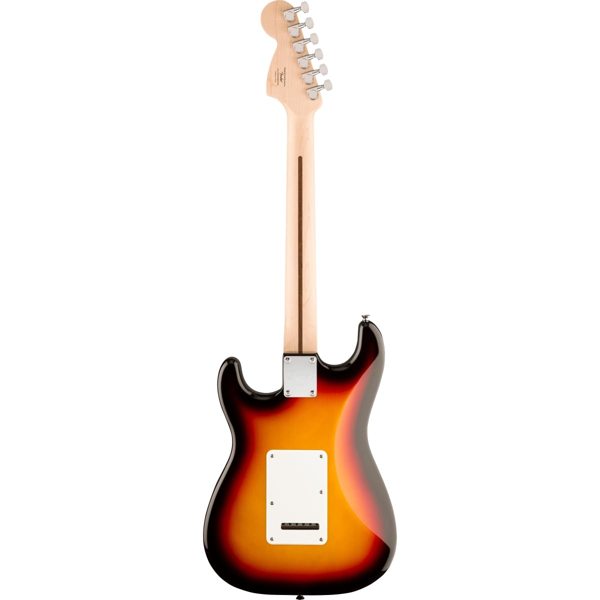 Affinity Series Stratocaster Junior HSS, Laurel Fingerboard, White Pickguard, 3-Color Sunburst