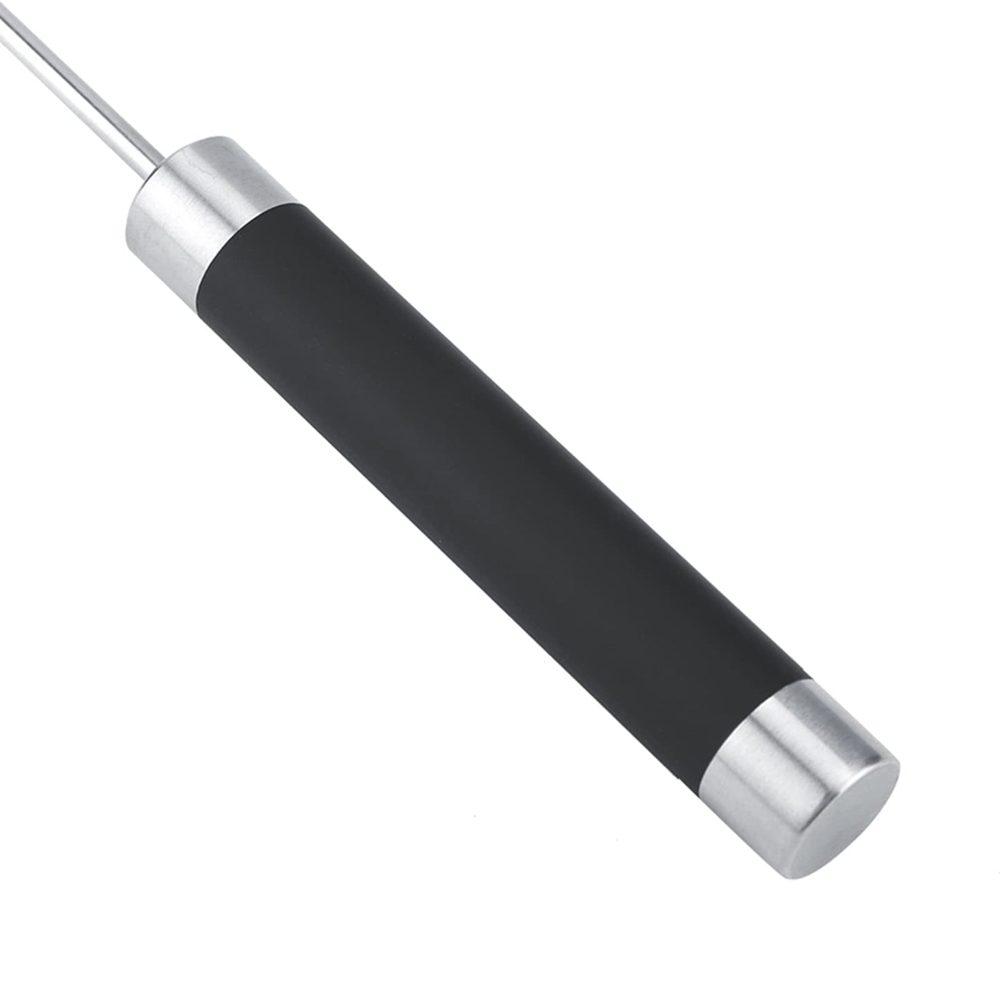 Batidora de Cocina Giratoria de Acero Inoxidable, Batidor Manual Batidor de Huevos Batidora de Empuje Manual Agitador Batidor de Mano de Acero Inoxidable Batidora Utensilio