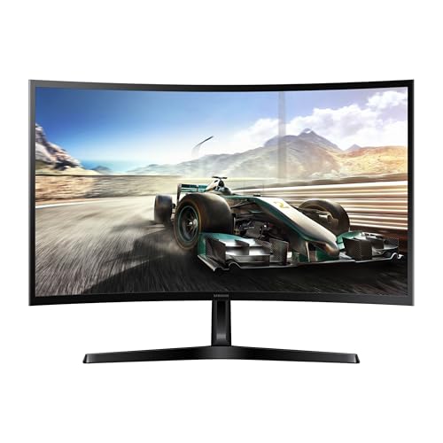 Samsung - Monitor de computadora Curvo FHD 1800R de 27 Pulgadas Essential S3 (S36GD) Series FHD 1800R, 100Hz, Modo de Juego, Comodidad Ocular Avanzada, Puertos HDMI y D-Sub, LS27D366GANXZA, 2024