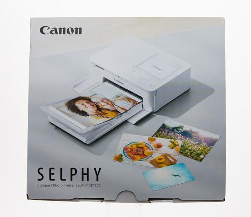Canon Selphy Cp1500 Blanco/Impresora Fotográfica Portátil En Color/WiFi