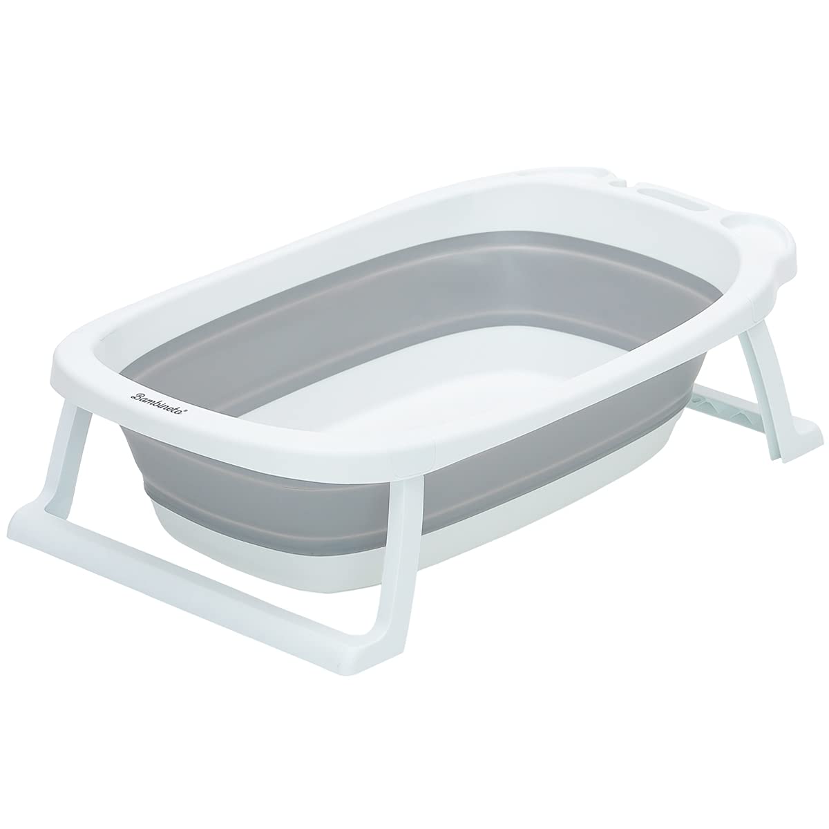 BAMBINETO Bañera plegable para bebé con cojín antideslizante MEDIANA