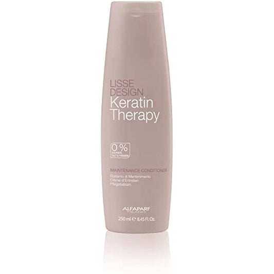 Acondicionador sin sulfatos 8.45 fl. oz. potenciador de tratamiento de keratina - Fórmula profesional para salón de belleza. ¡Mantén y mejora tu cabello!
