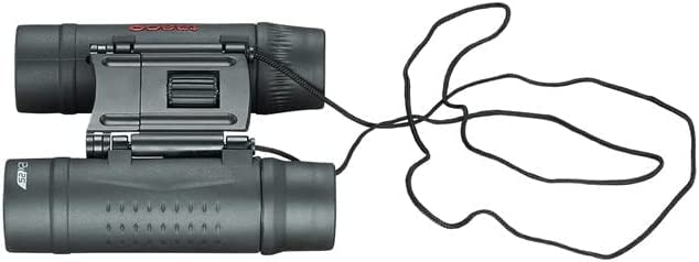 Binoculares Tasco Negro 12x25 mm para Viajes y Actividades al Aire Libre
