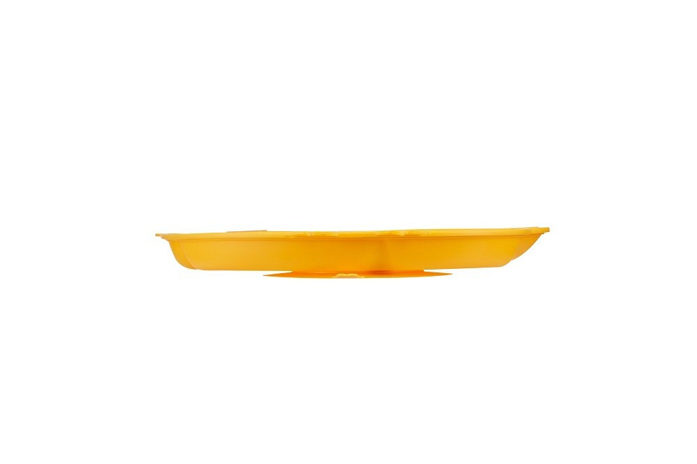 Innobaby Din Din Smart - Plato de silicona para pollo, diseño de niños, Amarillo