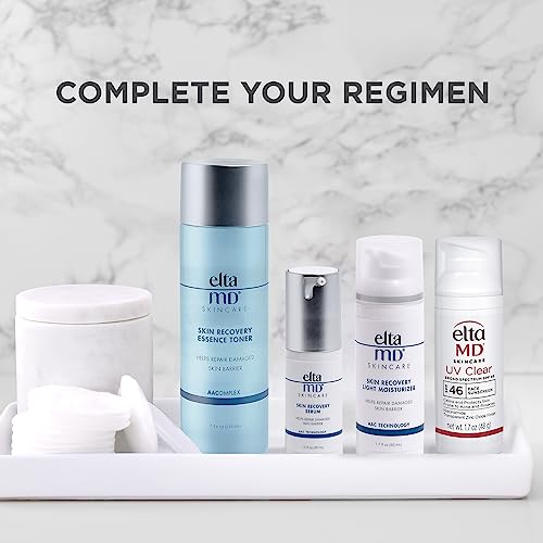 EltaMD Skin Recovery Face Light Anti-Aging Moisturizer, Amino Acid and Hyaluronic Acid Formula, Hydrating Fragrance Free Facial Lotion, 1.7 fl. oz