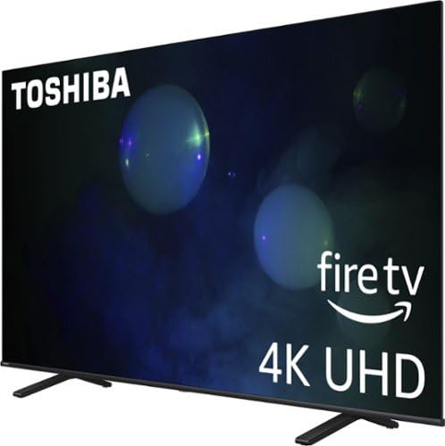 Televisión Toshiba LED 75 Pulgadas Serie C350 4K UHD Smart Fire TV con Control por Voz Alexa Modelo 2023