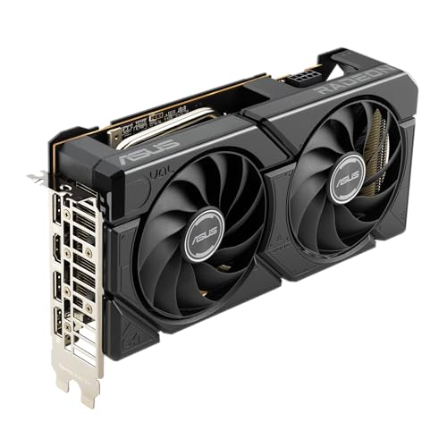 Tarjeta Gráfica ASUS Radeon RX 7600 EVO OC Blanca con 8GB GDDR6 para Desempeño Mejorado
