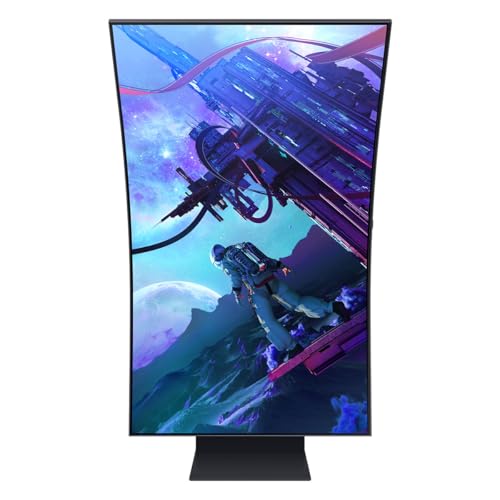 Monitor Gaming Samsung Curvo 55 Pulgadas 165hz 1ms Smart Odyssey Ark con Control Remoto y Altavoces