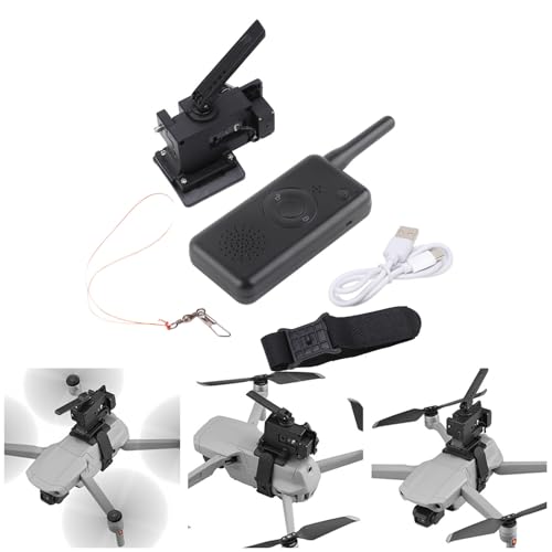 Lanzador y Dispensador de Drones - Kit Universal de Entrega y Modelado - Accesorio de Control Remoto Airdrop