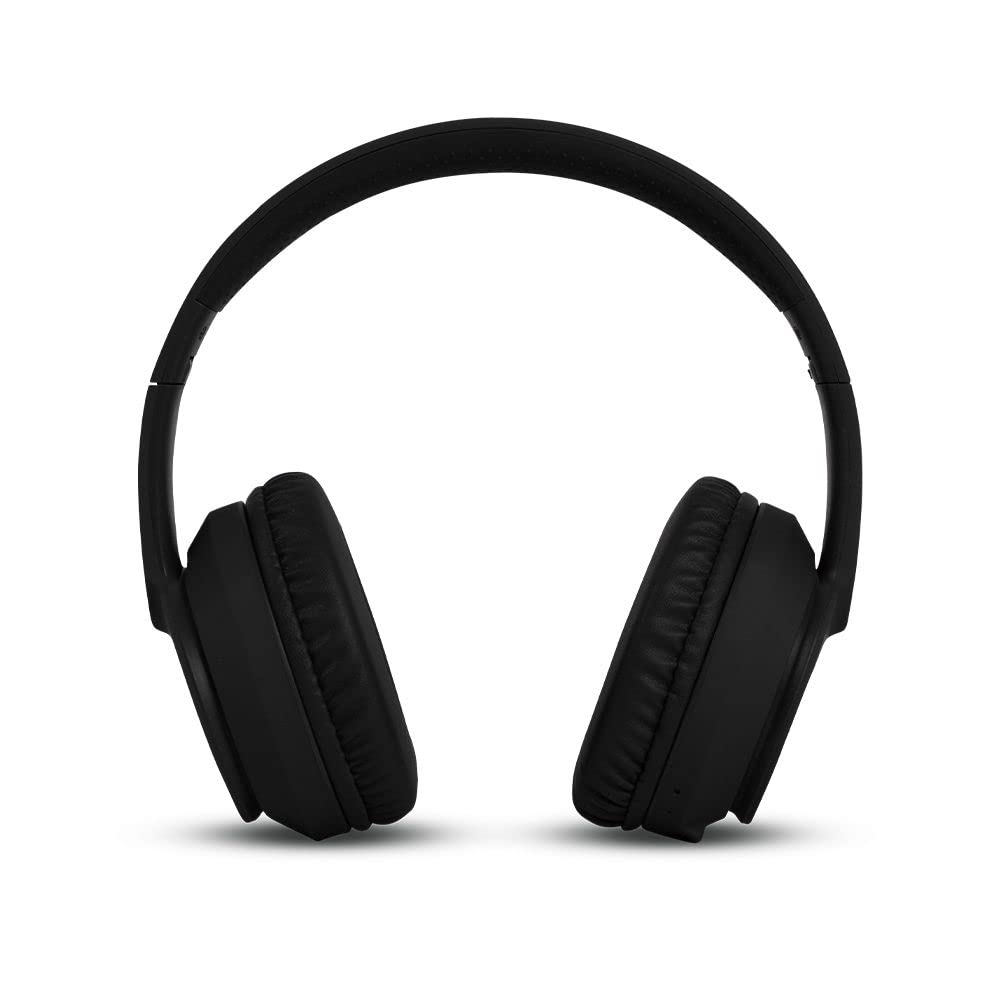 Billboard Audífonos Inalámbricos Soul Track On Ear | Cancelación De Ruido Ambiental | Batería De hasta 5 Horas Duración Función Auxiliar con Cable 3.5. mm | Micrófono, Modelo 2025 (Negro)