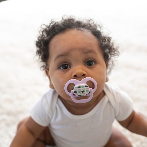 Chupete Dr. Brown's Advantage Bebé Simétrico Silicona Suave Sin BPA 6-18 m Ardilla Paquete de 2