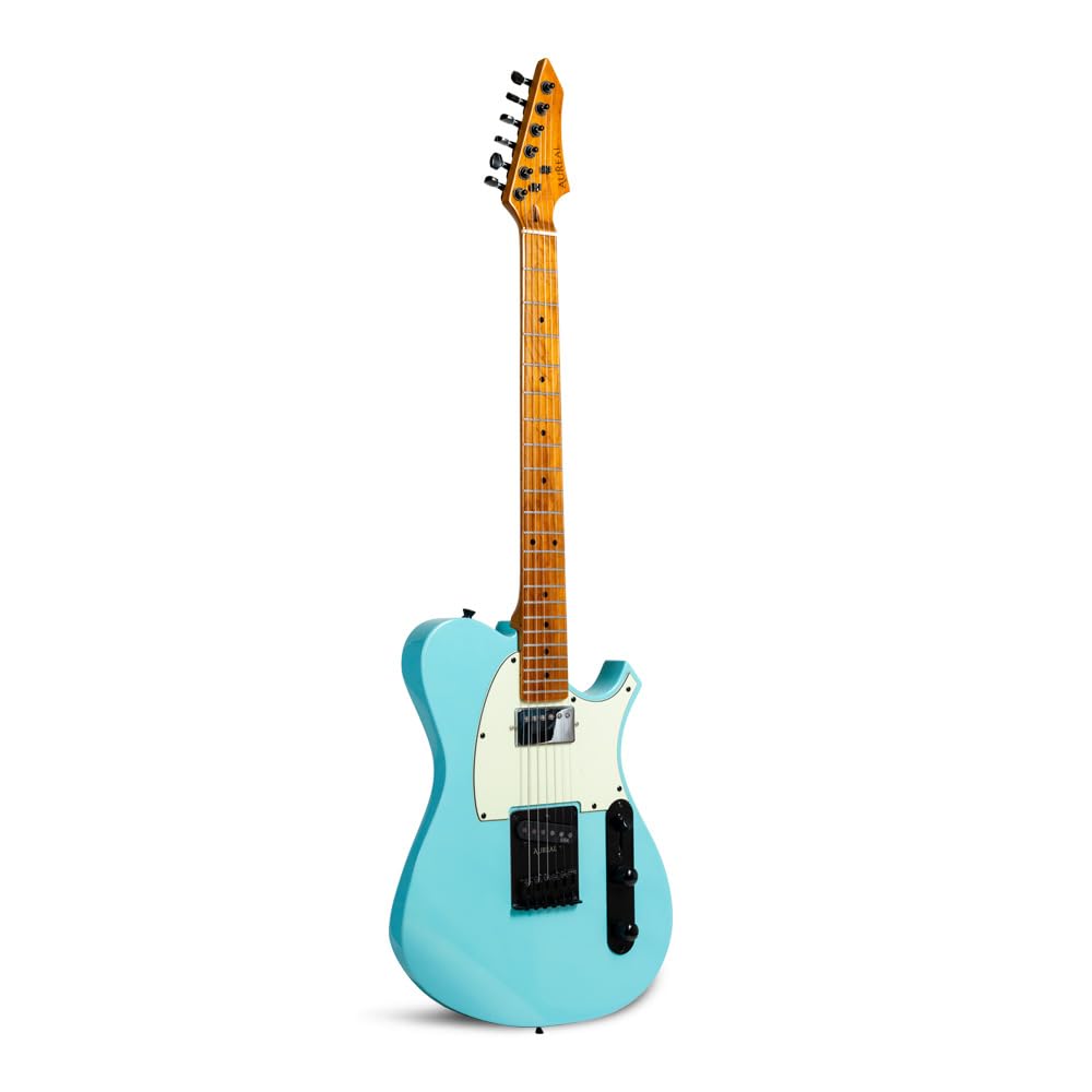 Guitarra Eléctrica Aureal Jom-te Pk Alta Calidad, Gloss