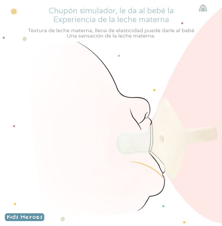 Chupon de Silicona Segura Kids Heroes Verde con Caja Protectora para Bebé