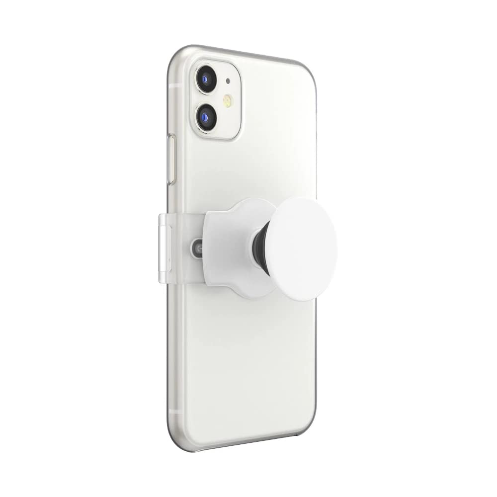 Soporte Deslizante PopSockets Blanco con Agarre Expandible para Teléfonos y Fundas