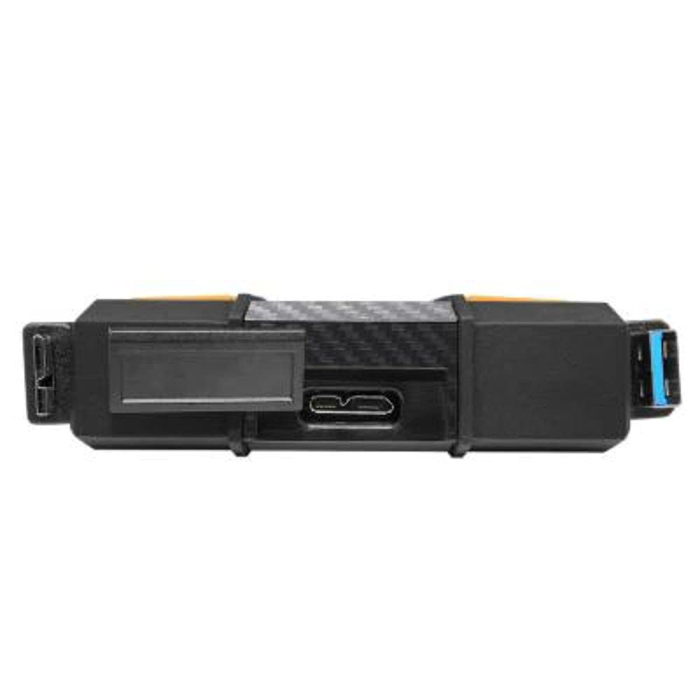 Disco Duro Externo ADATA Amarillo Resistente a Golpes, Agua y Polvo 2 TB Grado Militar