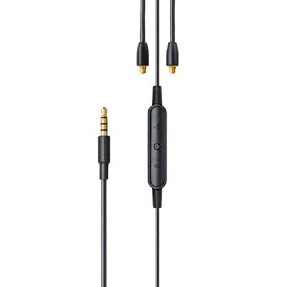 Cable de Comunicación Universal Shure RMCE-UNI para Audífonos con Aislamiento de Sonido SE Desmontables
