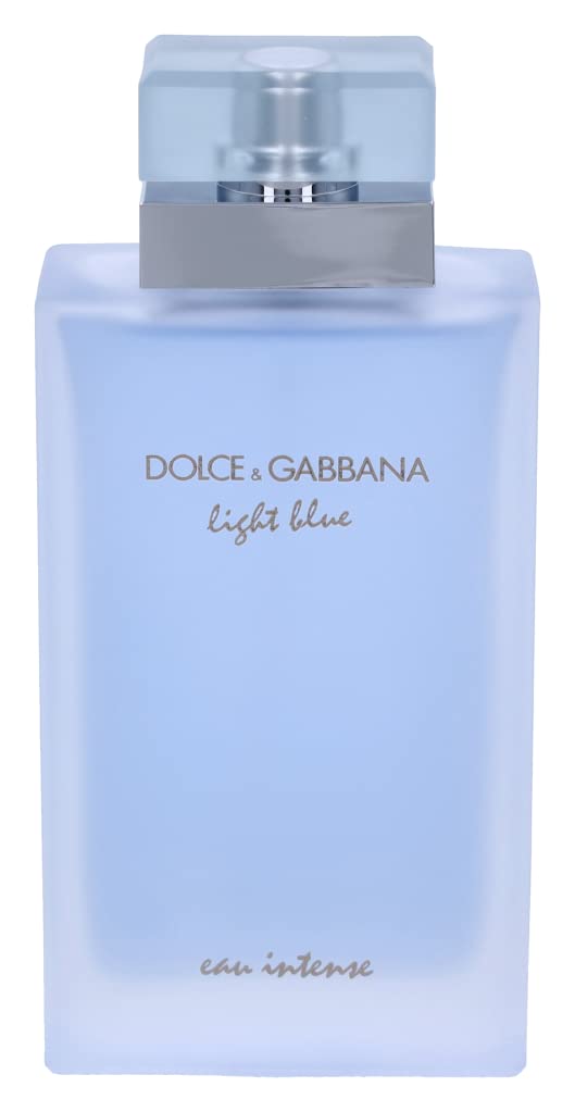 D & G Light Blue Eau Intense By Dolce & Gabbana For Women Eau De Parfum Spray 3.3 oz