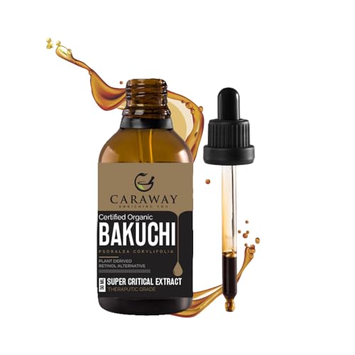 CARAWAY Aceite de Bakuchiol - 50 Ml | Extracto de Co2 Súper Crítico | Origen Indio