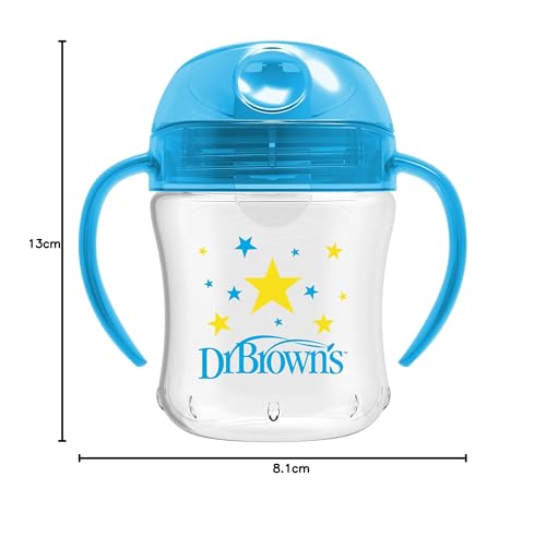 Vaso Entrenador Dr. Brown's Azul Boquilla Suave