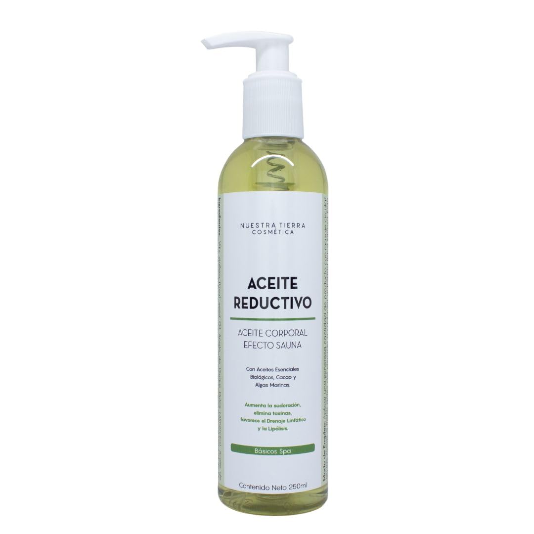 Aceite Reductivo Efecto Sauna Ideal para Masajes 250ml