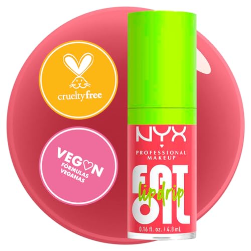NYX Cosmetics, Fat Oil Lip Drop, Brillo Labial, Chillin´ Like A Villian