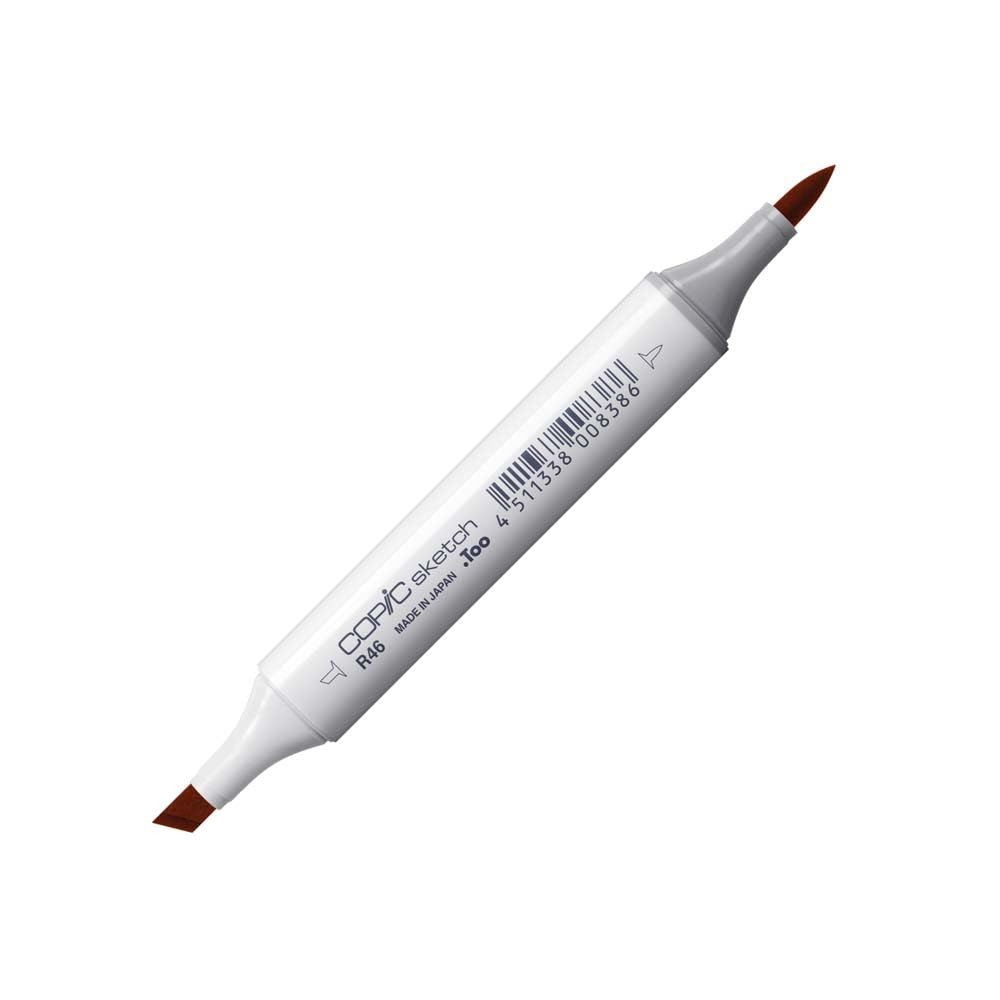 Copic Juego de marcadores de bocetos con alcohol, perfectas primarias, 6 unidades
