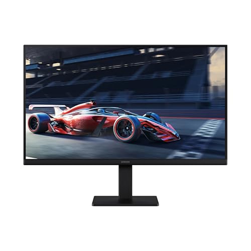 SAMSUNG Monitor Esencial de 24 Pulgadas (S30GD) con Panel IPS y Soporte Solo inclinación, frecuencia de actualización de 100 Hz, diseño ergonómico, Cuidado Ocular avanzado, Modo de Juego,