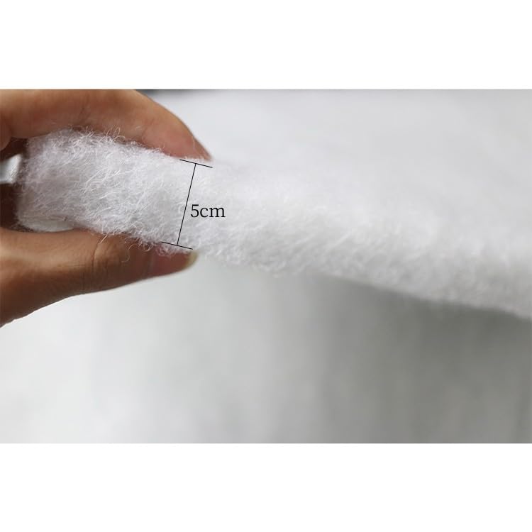 CCeCCe - Altavoz absorbente de fibra de poliéster de 100 x 50 x 5 cm, material de aislamiento acústico, subwoofer, amortiguación, alta fidelidad, reparación de audio para interiores, reemplazo