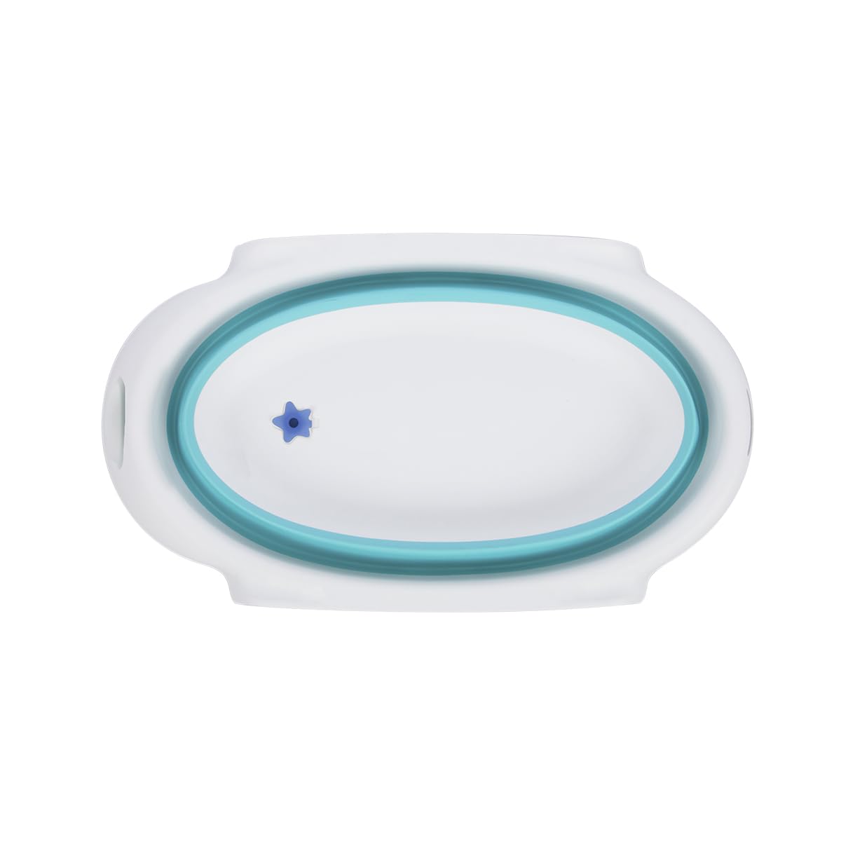 Bañera Plegable con Soporte Carestino Ipanema (Aguamarina)