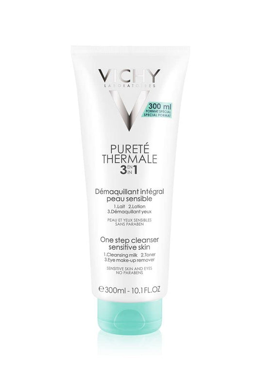 Vichy Pureté Thermale One Step Cleanser for Sensitive Skin, 10.1 Fl. Oz.