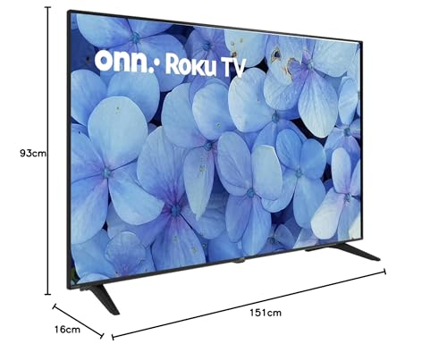 Pantalla DLED ONN 65 Pulgadas 4K Ultra HD ROKU TV