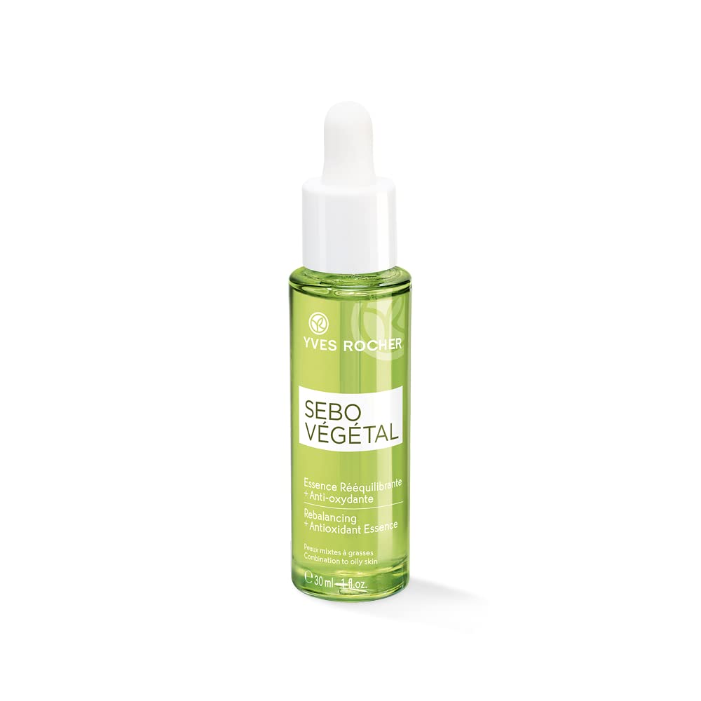 Serum Yves Rocher Sebo Vegetal Verde Matificante y Reequilibrante para Pieles Grasas y Mixtas