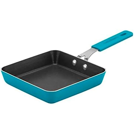 Cuisinart 5730M-14TQ Mini Sartén cuadrada de 14 cm, color turquesa
