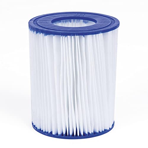 Bestway 56731 Alberca con Estructura Redonda 3.66m x 1.00m con Bomba Filtro, Café