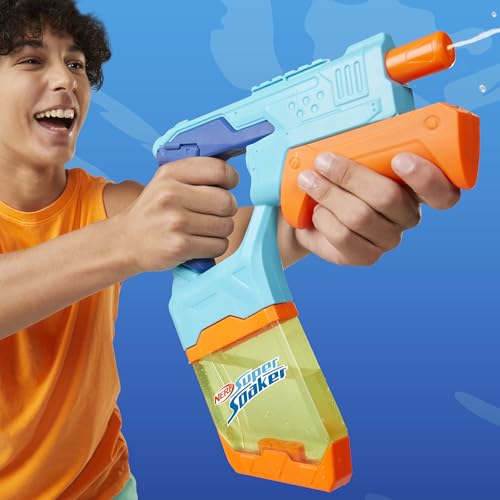 NERF Hasbro Super Soaker Pack Doble Dunk-Fill - Set de 2 lanzadores de Agua fáciles de llenar con Tanques de 300 ml - Juegos de Agua para niños y niñas