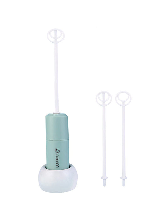 Agitador Eléctrico de Mano DOOBAANN Azul Mezclador de Bebidas