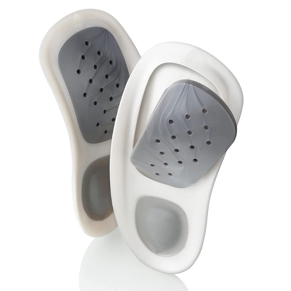 Plantillas Ortopédicas WalkFit Platinum Gris Alivio Fascitis Plantar para Mujer