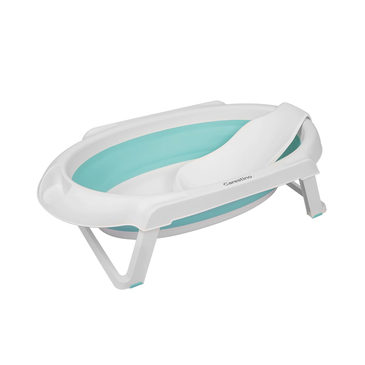 Bañera Plegable con Soporte Carestino Ipanema (Aguamarina)