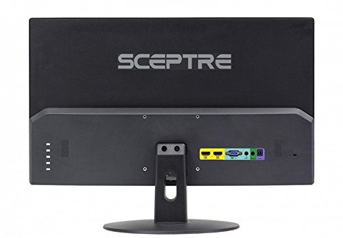 Monitor LED Sceptre Negro Ultradelgado con Bocinas Incorporadas